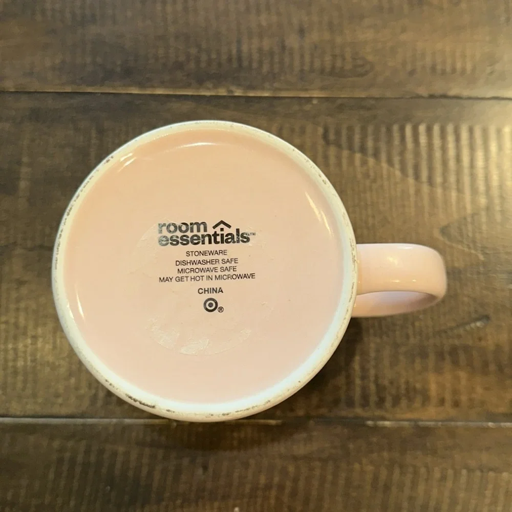 Is it Friday yet pink ceramic coffee mug